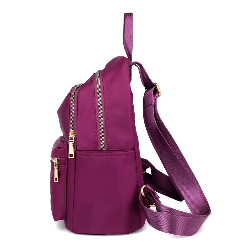 Women's & Men's Winter Business Tide Nylon Waterproof Chain Backpacks