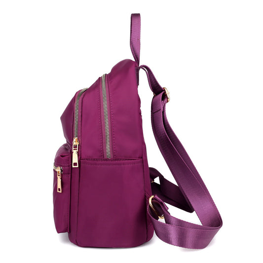 Women's & Men's Winter Business Tide Nylon Waterproof Chain Backpacks