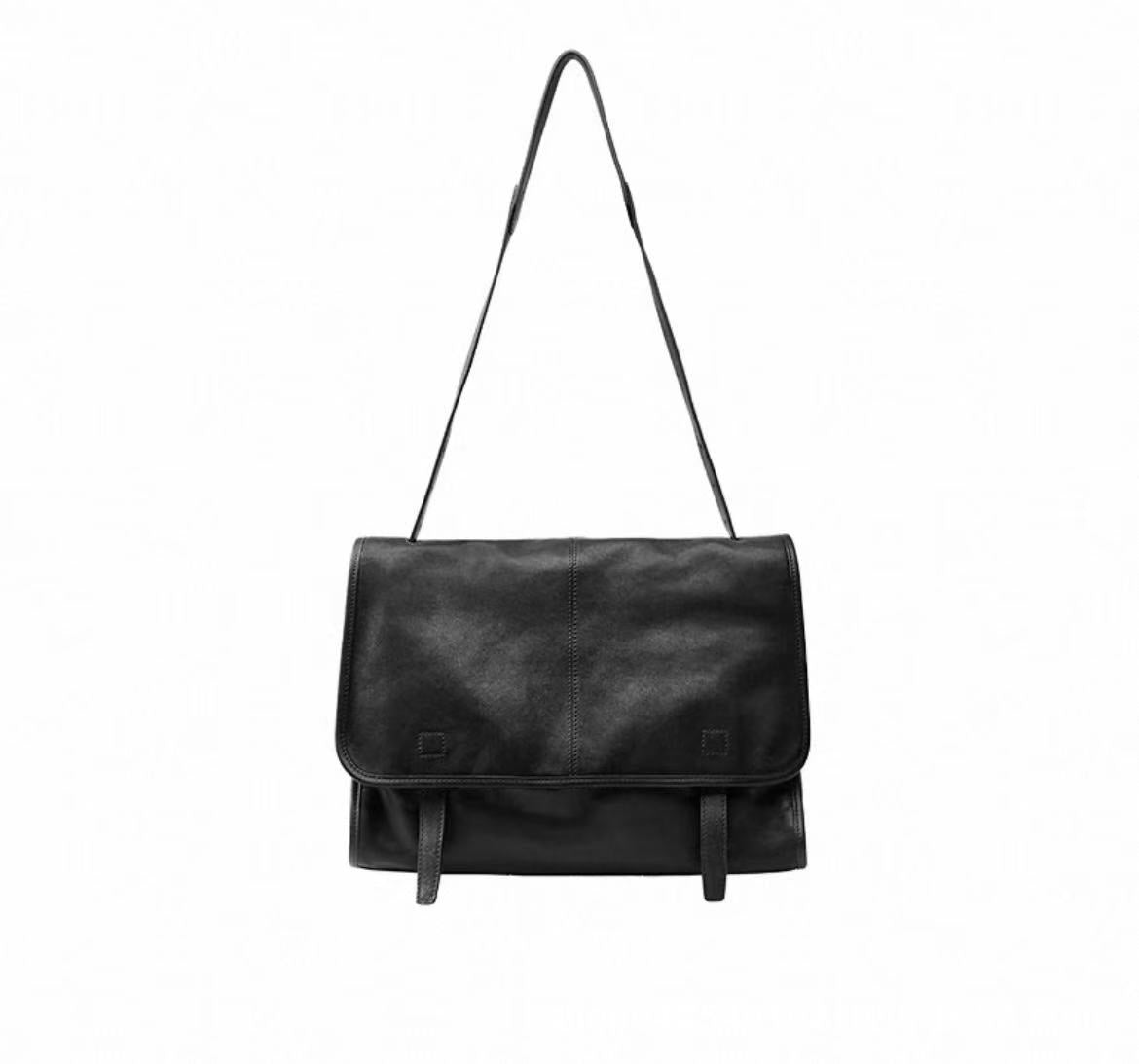 Women's Vegetable Tanned Sheepskin Mail Loose Large Capacity Commute Women's Backpack