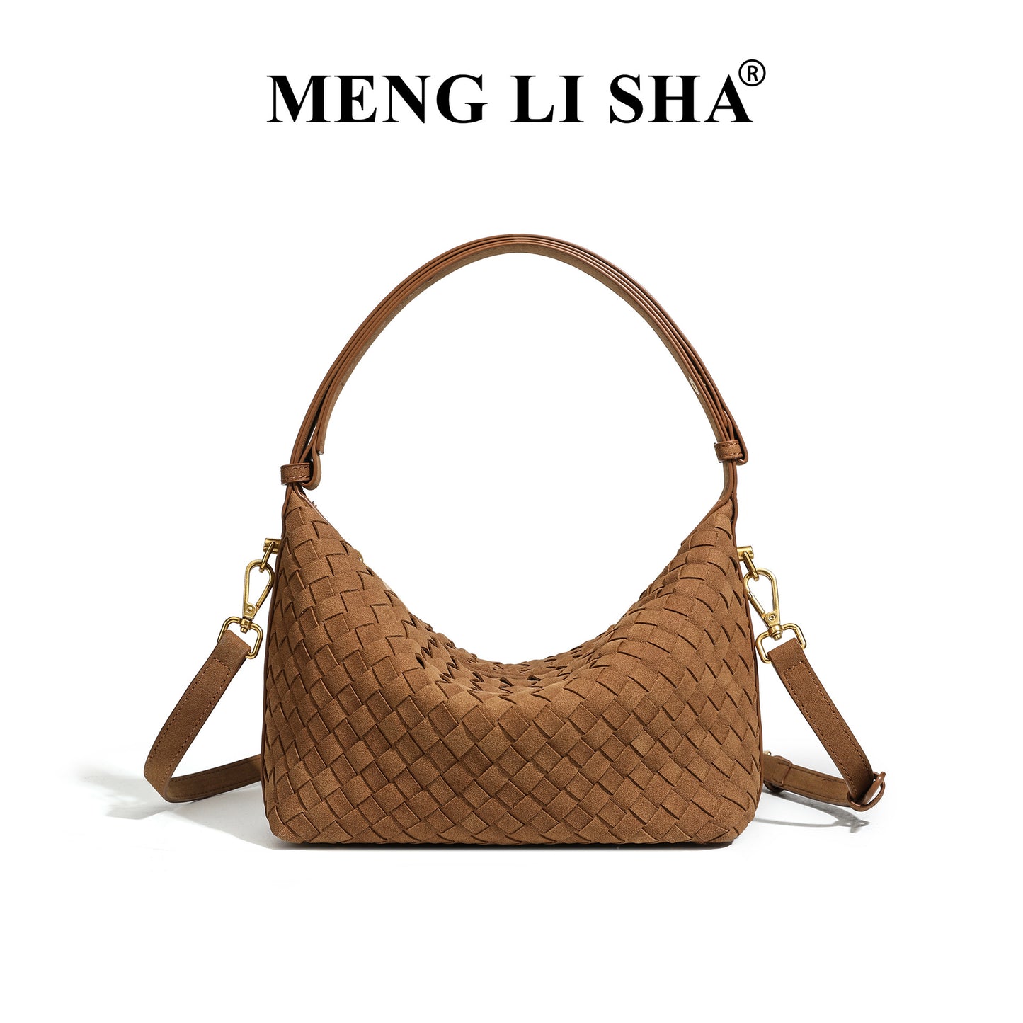 Women's Frosted Vintage Hand-woven Lunch Box Fashion Women's Shoulder Bag