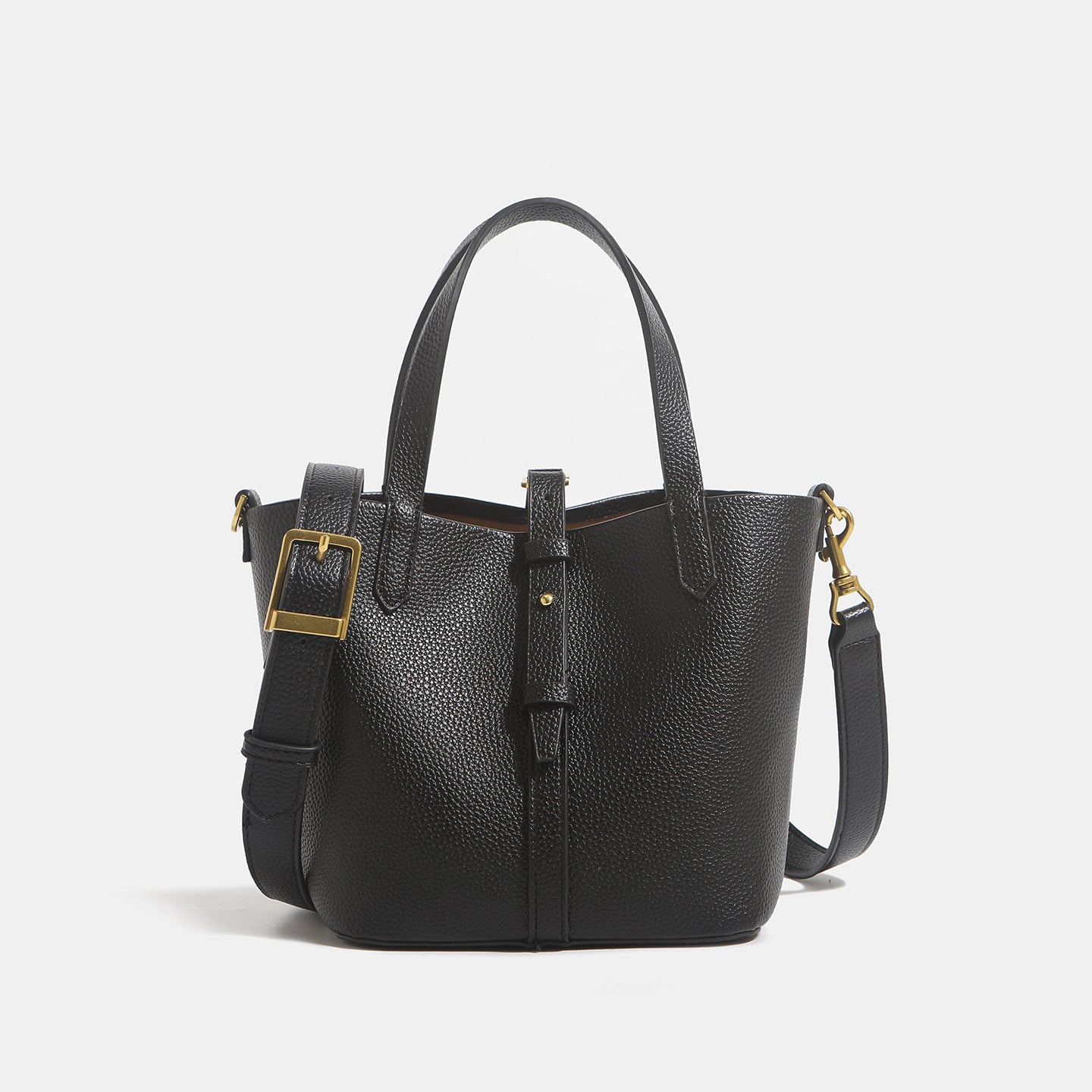 Simple Portable Vegetable Basket Female Commuter Large Capacity Cross Bucket Bags