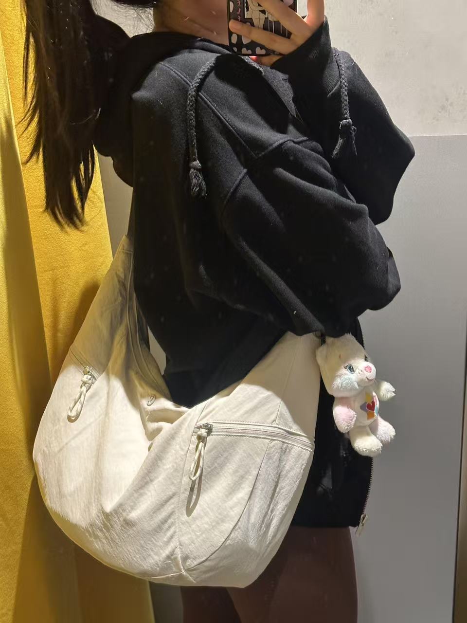 Innovative Durable Casual Firm Lu Croissant Luggage