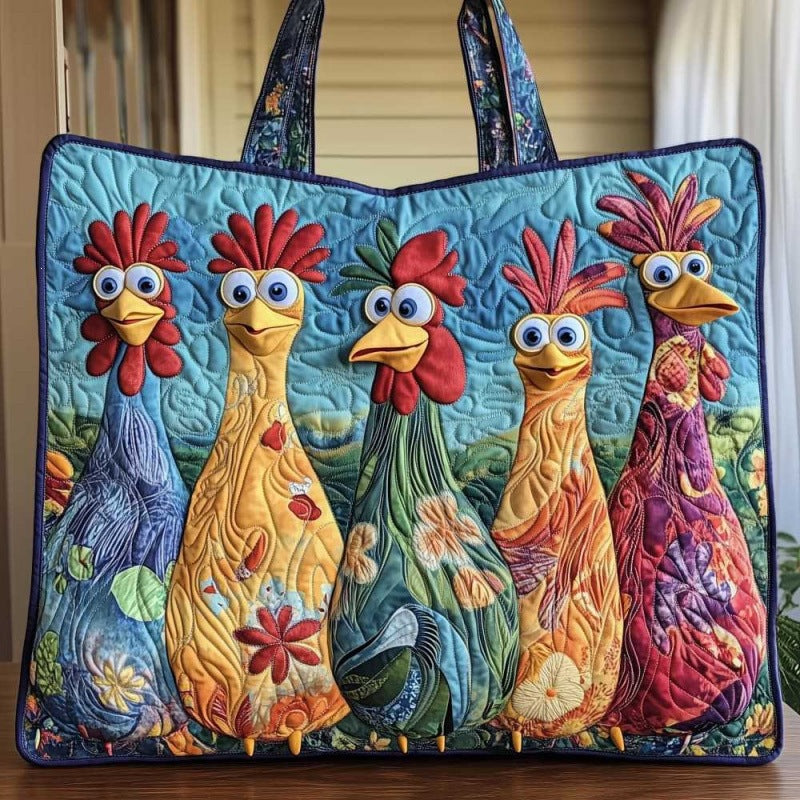 Unique Printed Personalized Flower Design Canvas Women's Handbag