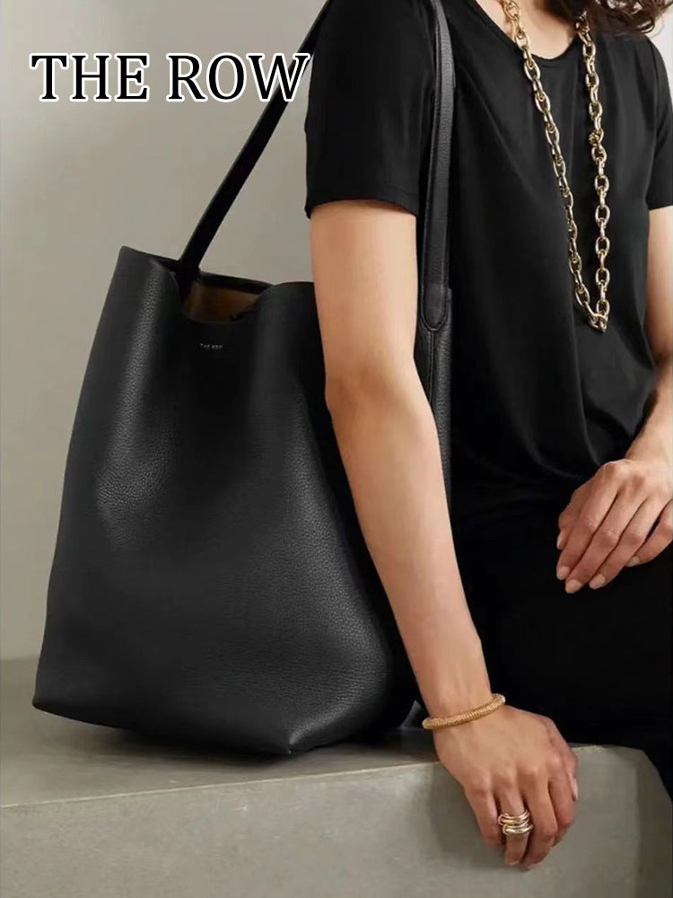 Women's Genuine Leather Large Capacity Fashion Commuter Tote Bags