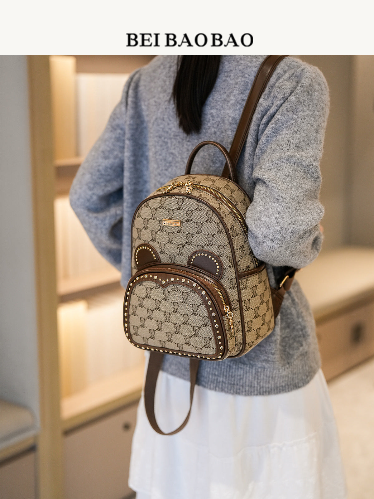 Women's Source Retro Contrast Color Light Luxury Bags
