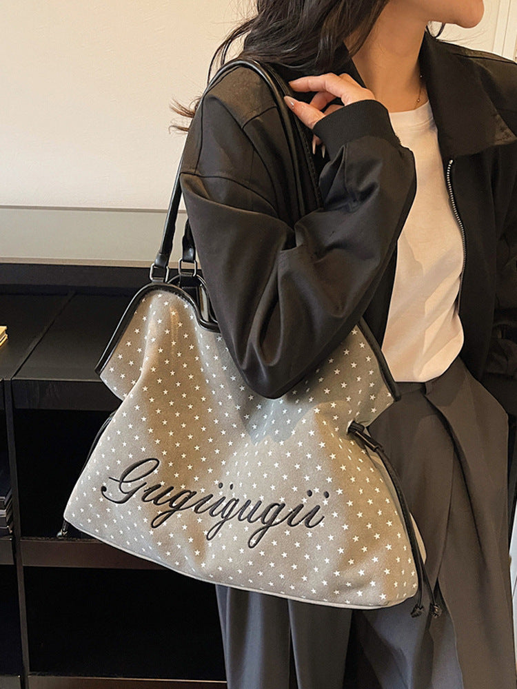 Women's Fashion Leisure Commute Large Capacity Winter Popular Women's Shoulder Bag