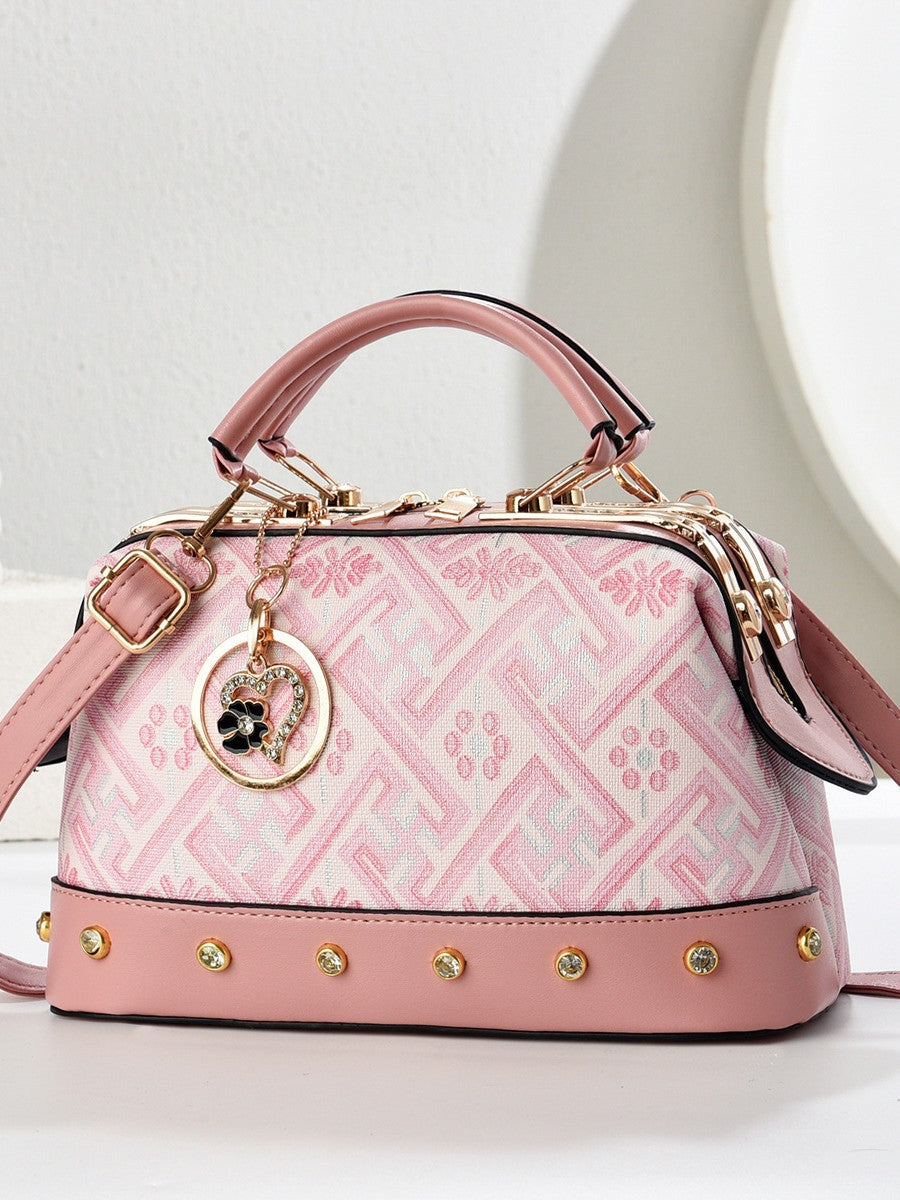 Women's Chinese Style Hand Carrying Pillow Large Capacity Women's Shoulder Bag