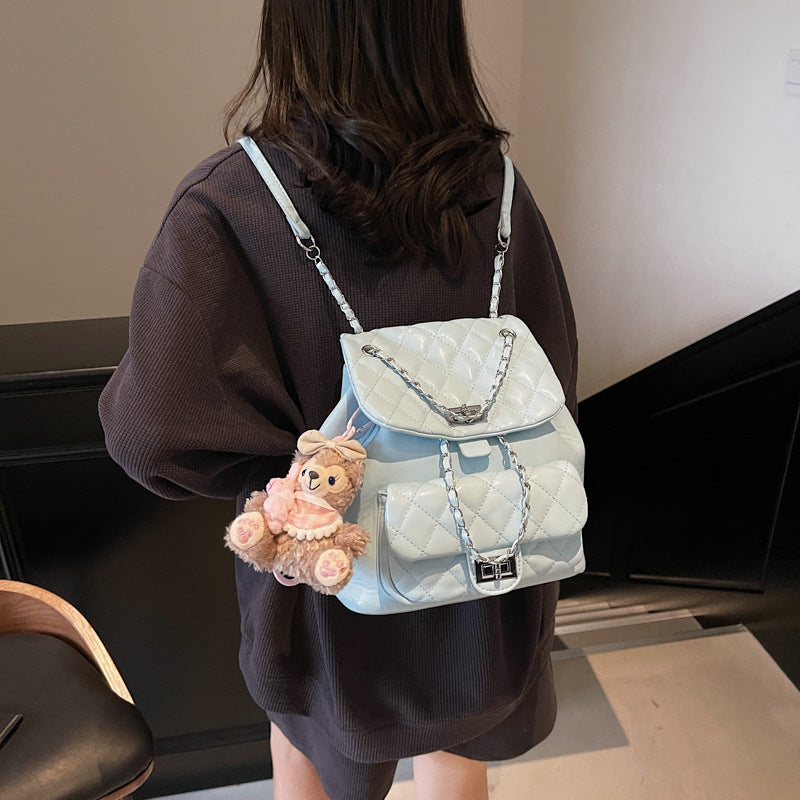 Classic Style Embroidery Thread Female Summer High Sense Large Capacity Women's Backpack