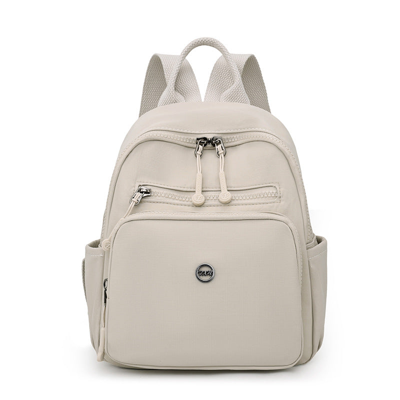 Female Fashion Multipurpose Lightweight Solid Color Backpacks