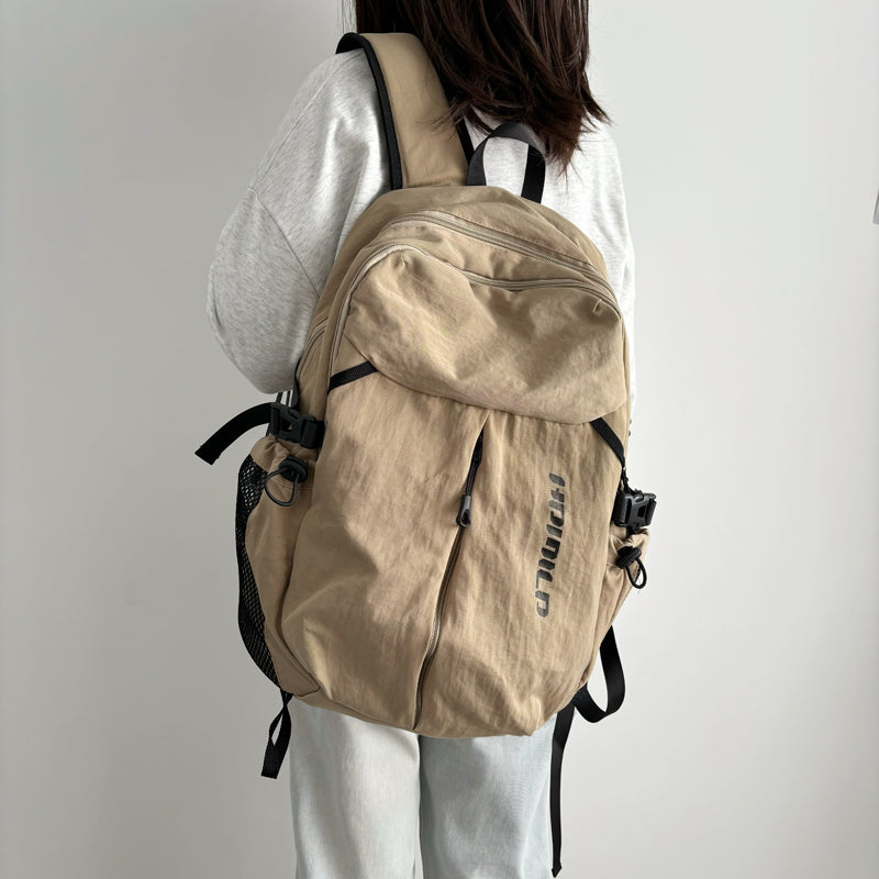 Women's & Men's Portable Burden Alleviation Large Capacity Junior Leisure Backpack