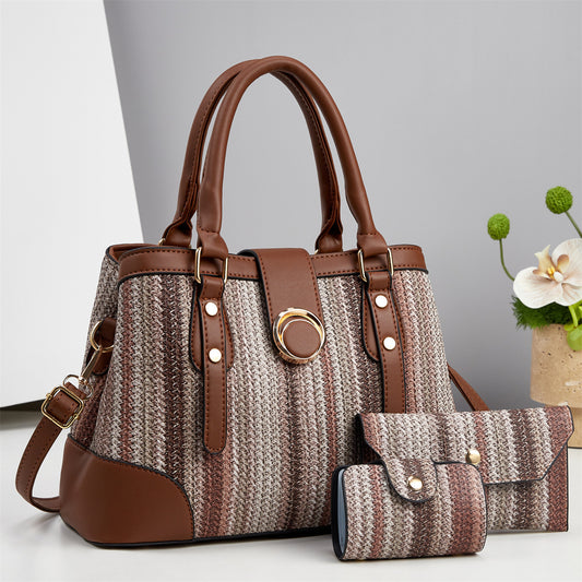 Casual Women's Spring Large Portable Fashion Women's Handbag