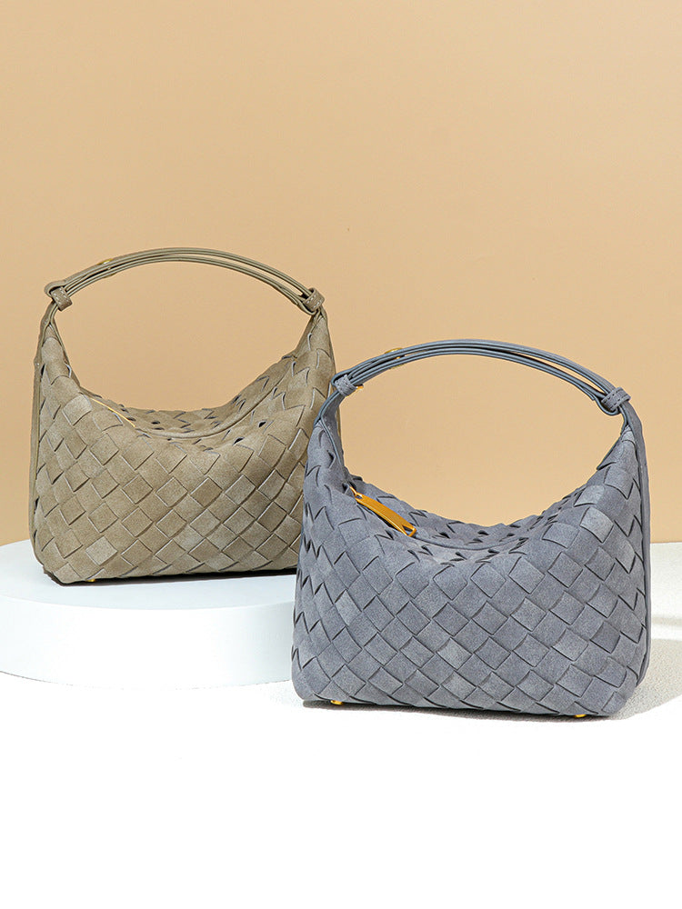 Women's Lunch Box Fashionable Suede Dumpling Niche Women's Handbag