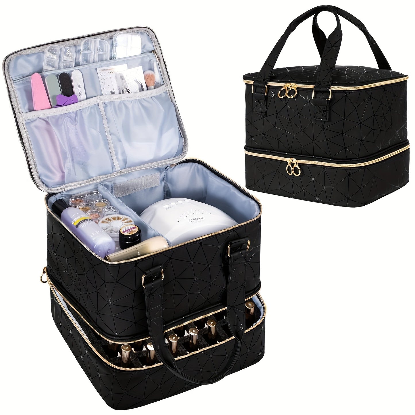 Nail Polish Storage Can Bottle Large Capacity High Sense Bags