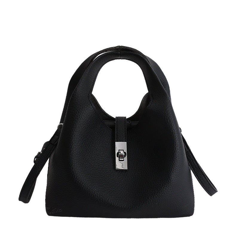 Women's Lychee Pattern For Retro Simple Fashion Bags