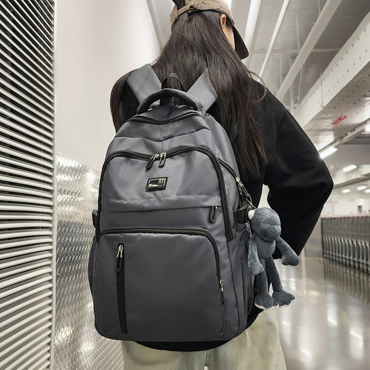 Women's & Men's Versatile Large Capacity Nylon Fashion Early Leisure Backpack