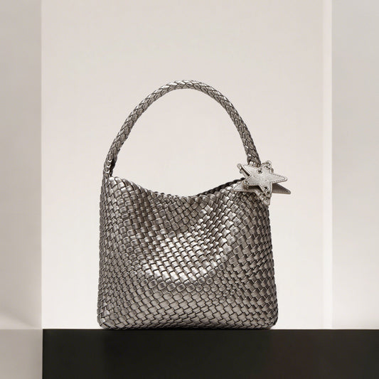 Women's Gun Hand-woven Large Capacity High-grade Idle Style Portable Tote Bags
