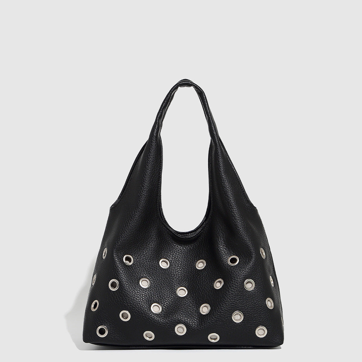 Women's Rivet Underarm Commuter Large Capacity Hollow Women's Shoulder Bag
