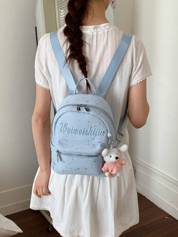 Women's Girly Style Printed Korean Cute Lightweight Women's Backpack