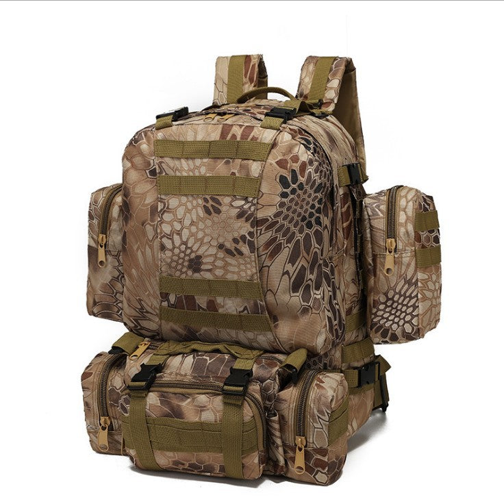 Men's Mix Hiking Oxford Cloth Combination Big Backpacks