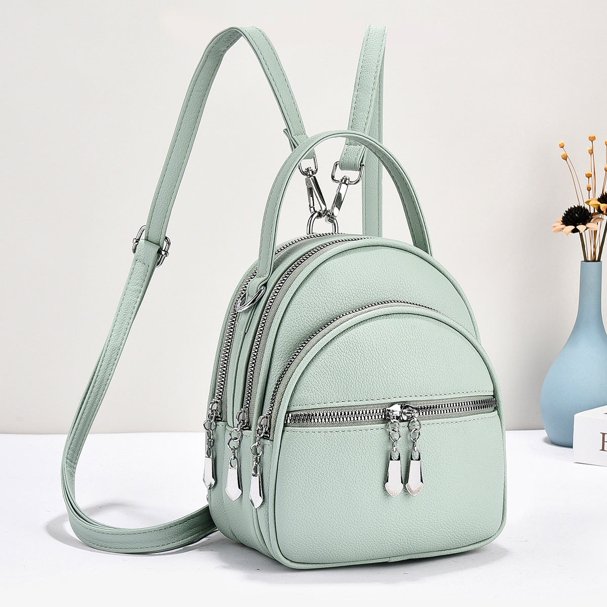 Large Capacity Female Lady Mom Soft Women's Backpack
