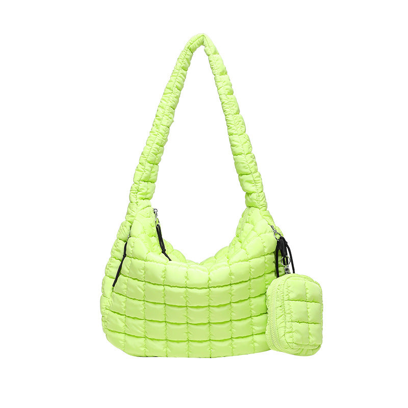 Pleated Cloud Portable Mother Dumpling Large Capacity Bags