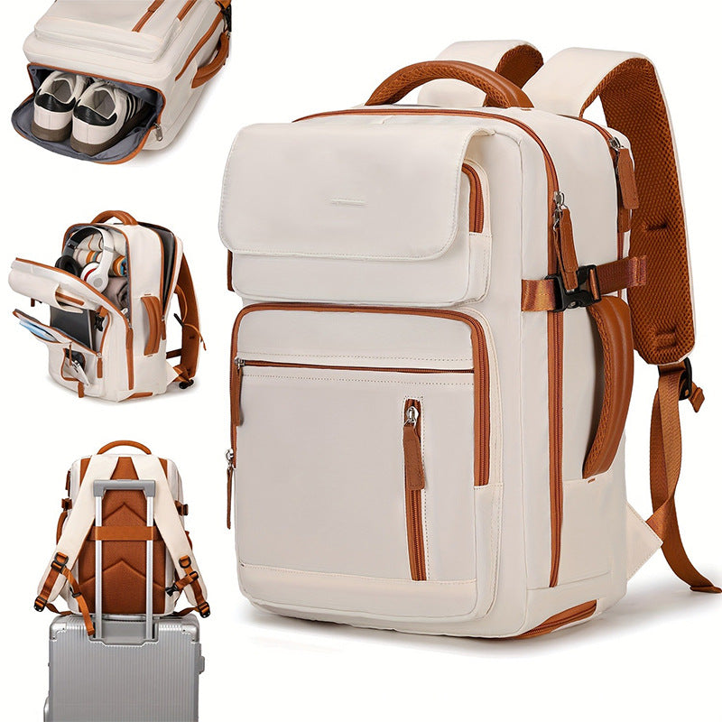 Shoe Compartment Suitable For Inch Adjustable Strap Backpacks