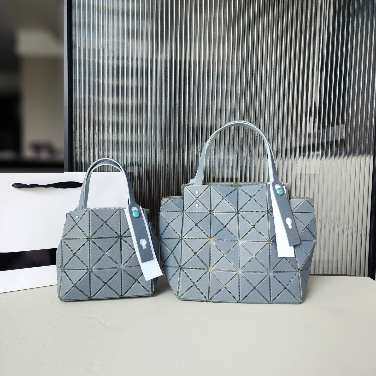 Women's Colorful Nail Diamond Box Geometric Rhombus Single Bags