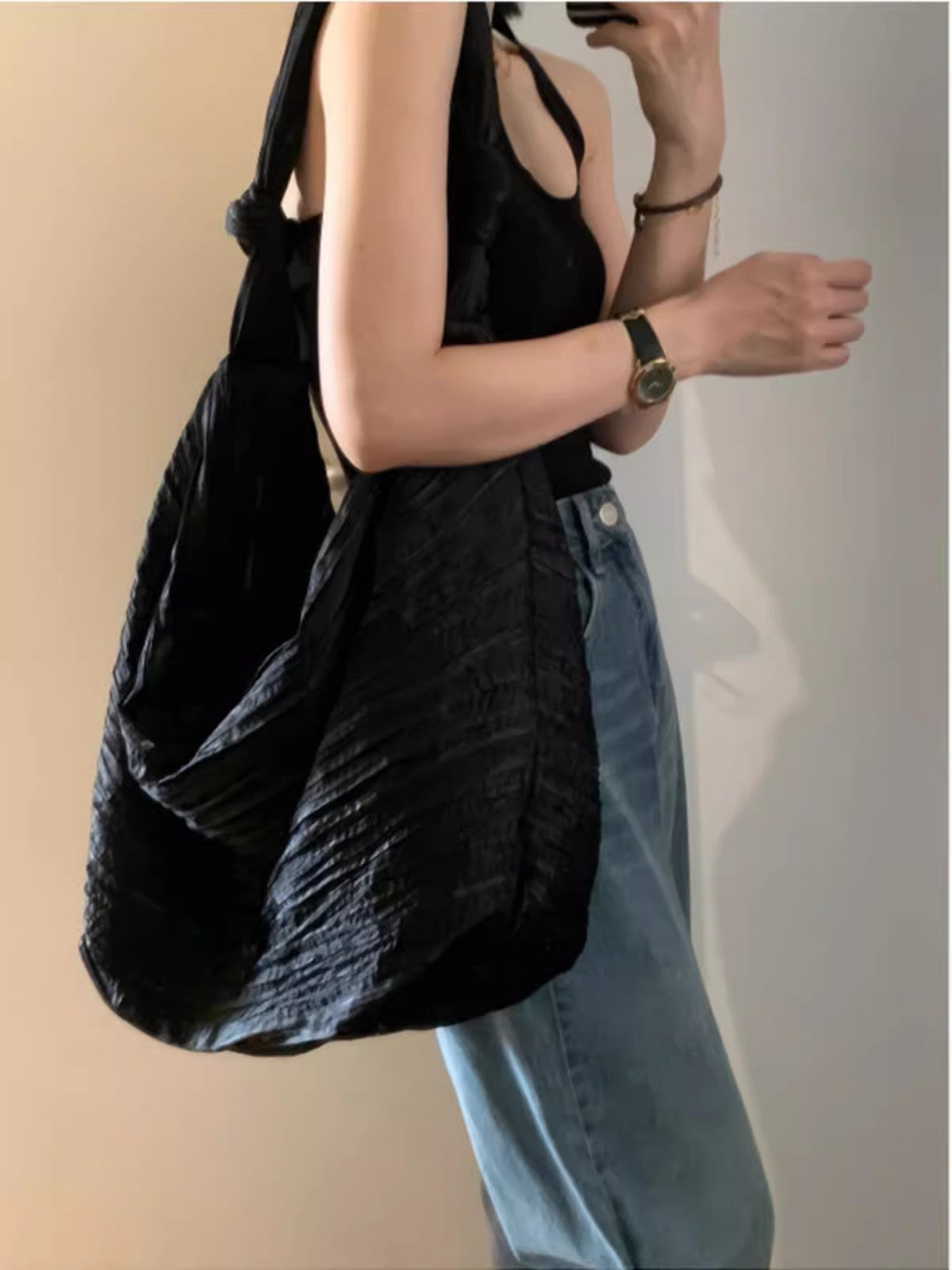 Women's Canvas Design Idle Style Large Capacity Women's Messenger Bag