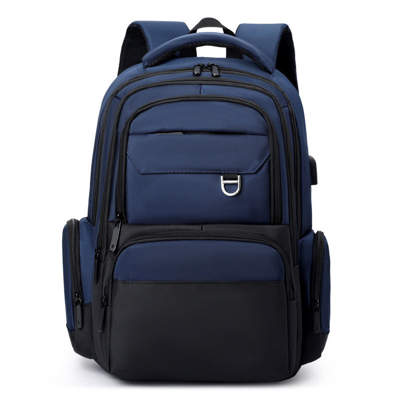 Men's Business Trip Large Capacity Computer College Leisure Backpack