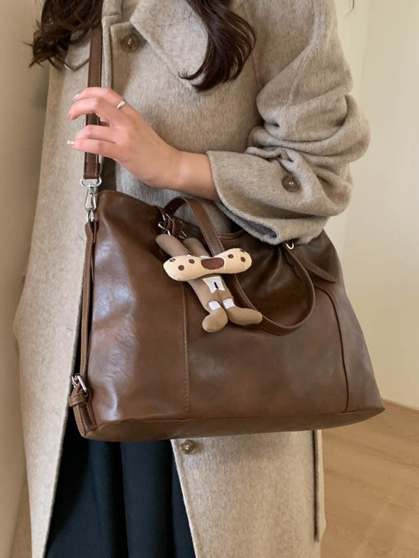 Capacity Female Retro Easy Matching Leisure Women's Messenger Bag