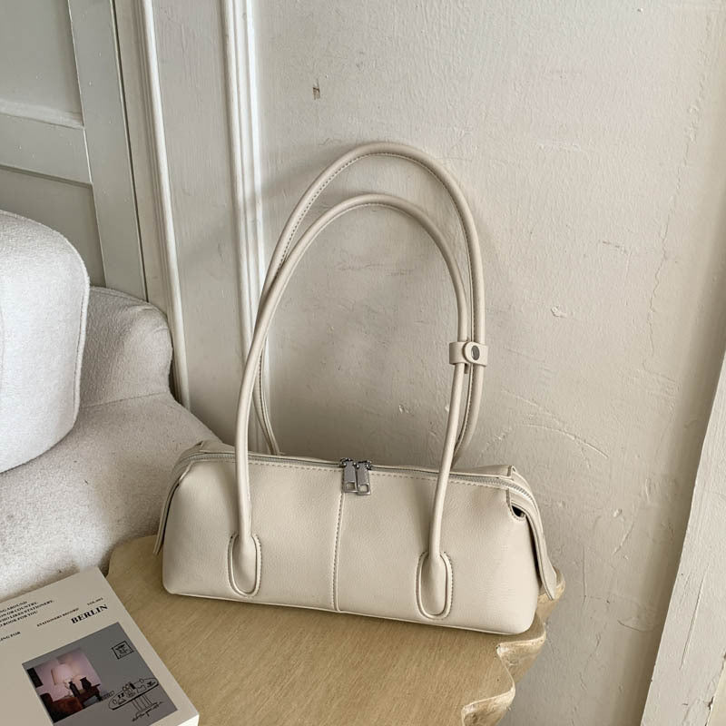 Korean Style Boston Premium Fashionable Retro Underarm Bag