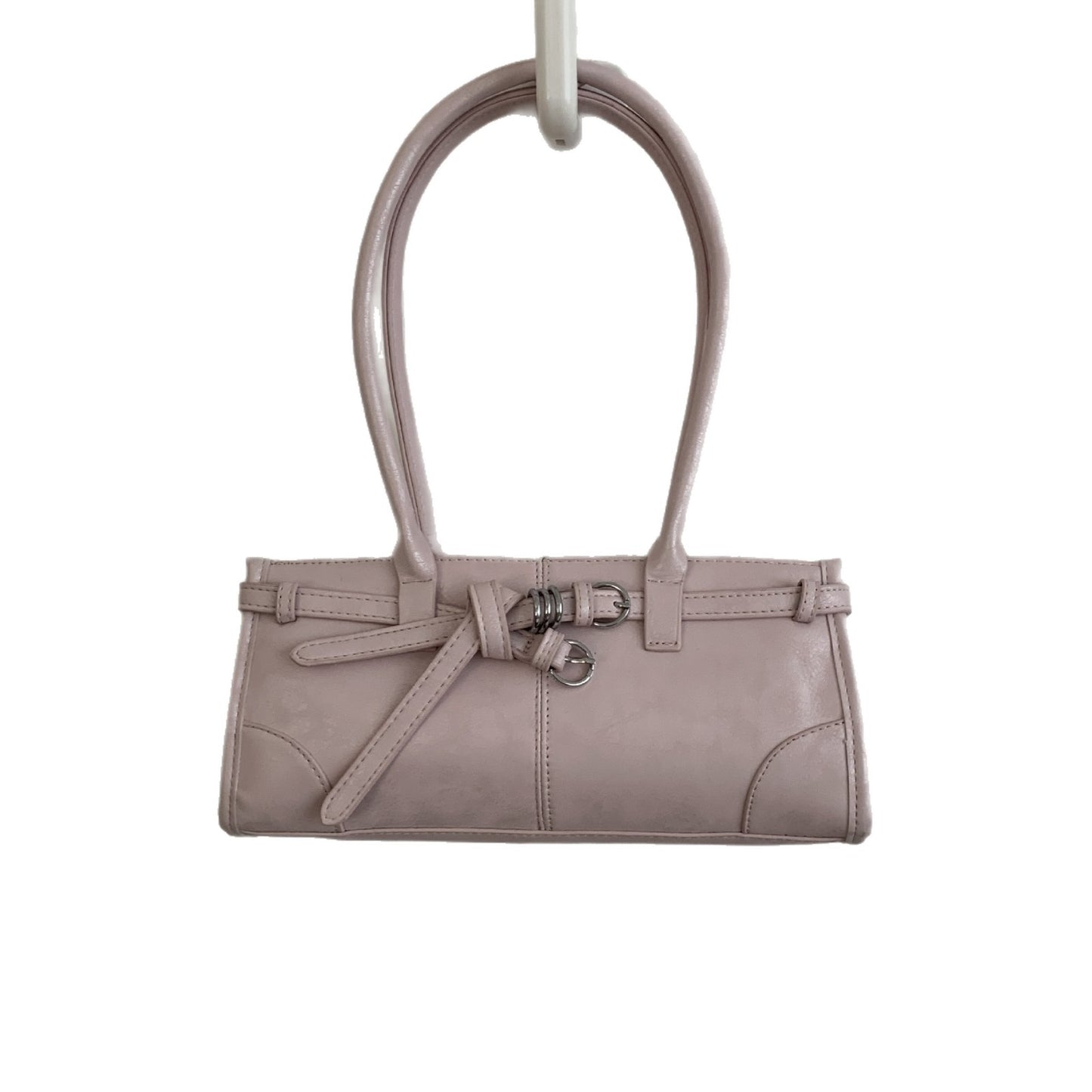 Women's Korean Style Niche Pink Portable Spring Fashion Commuter Underarm Bag