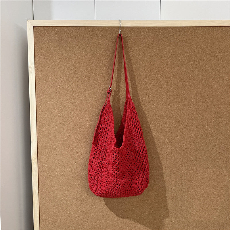 Summer Korean Style Niche Hand-woven Large Bags