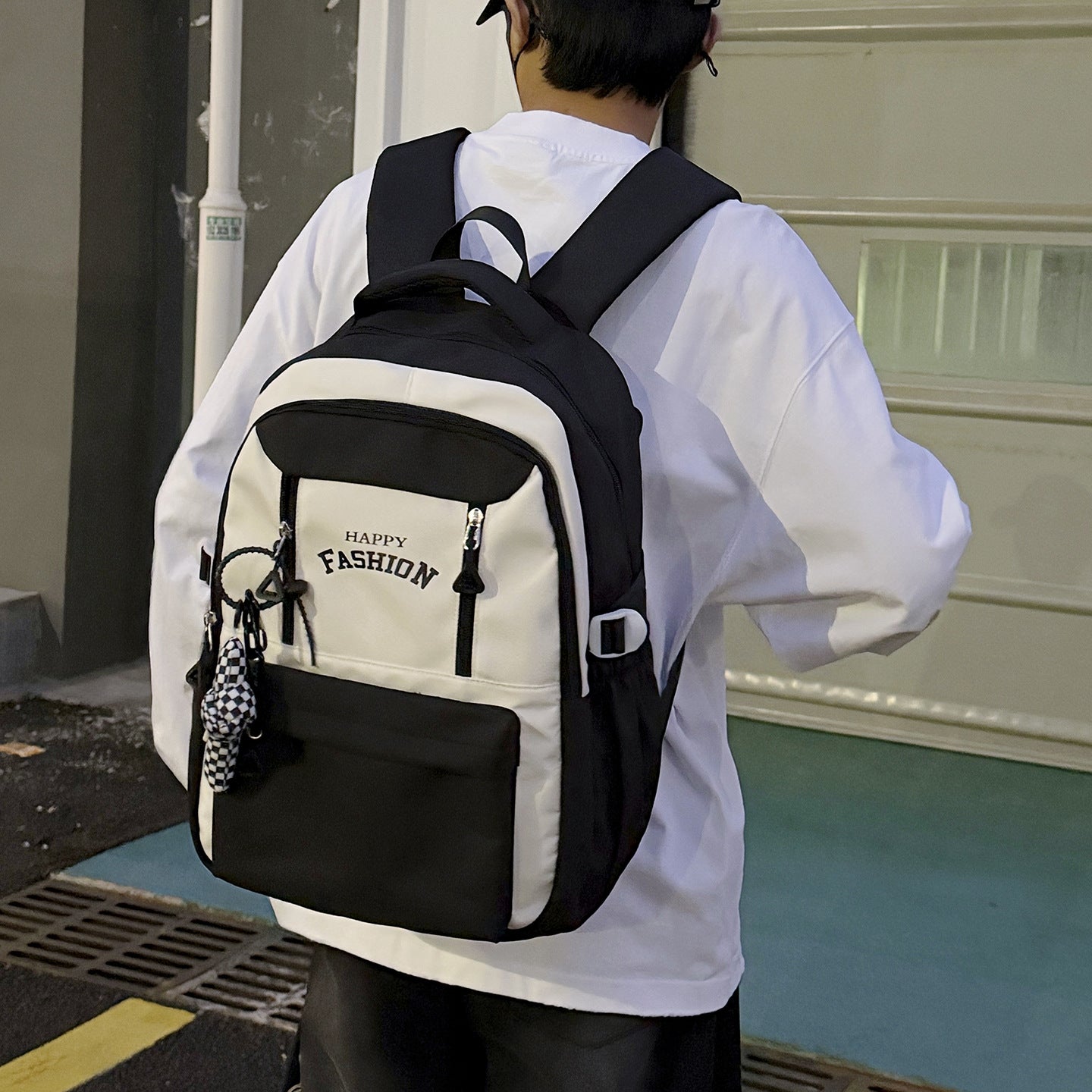 Innovative Slouchy Style Printing Campus Class Bags