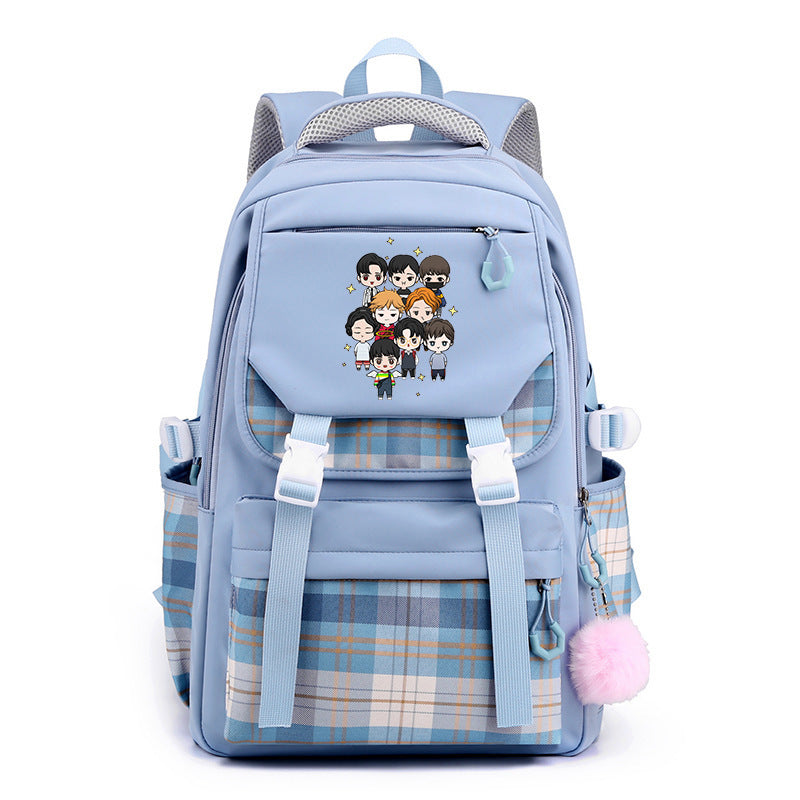 Versatile Combination Peripheral Printing College Style Bags