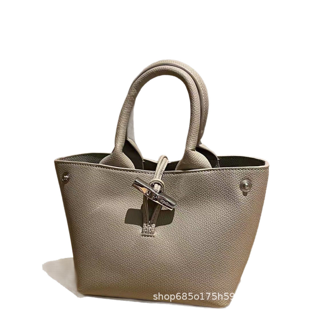 Dragon Versatile Vegetable Basket High-grade Lychee Bamboo Handbags