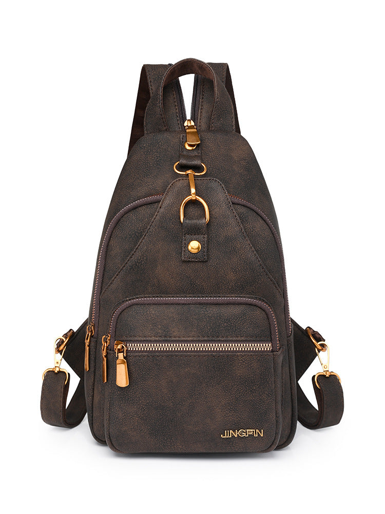 Women's Soft Leather Vintage Large Capacity Lightweight Bags
