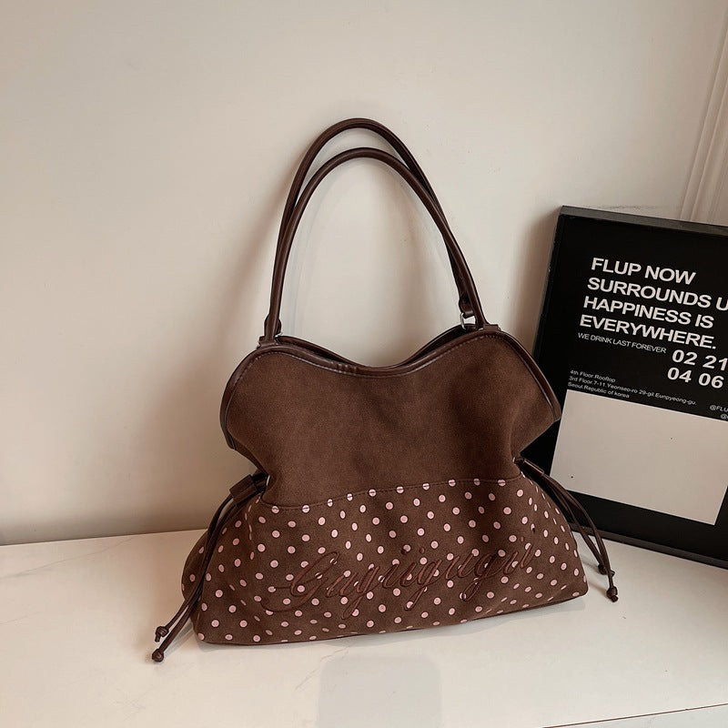 Women's Fashion Leisure Commute Large Capacity Winter Popular Women's Shoulder Bag