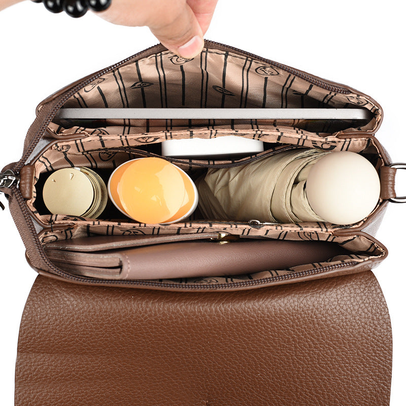 Soft Leather Design Large Capacity Fashion Bags
