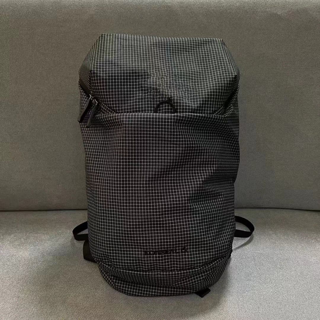 Women's & Men's Plaid Large Capacity Waterproof Business Lightweight Backpacks