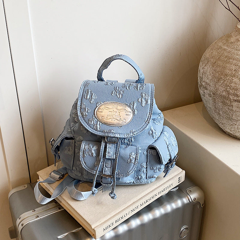 Korean Fashion College Simple Versatile Daily Backpacks