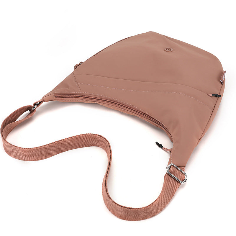 Women's Trendy Dumpling Waterproof Nylon Cloth Fashion Women's Shoulder Bag