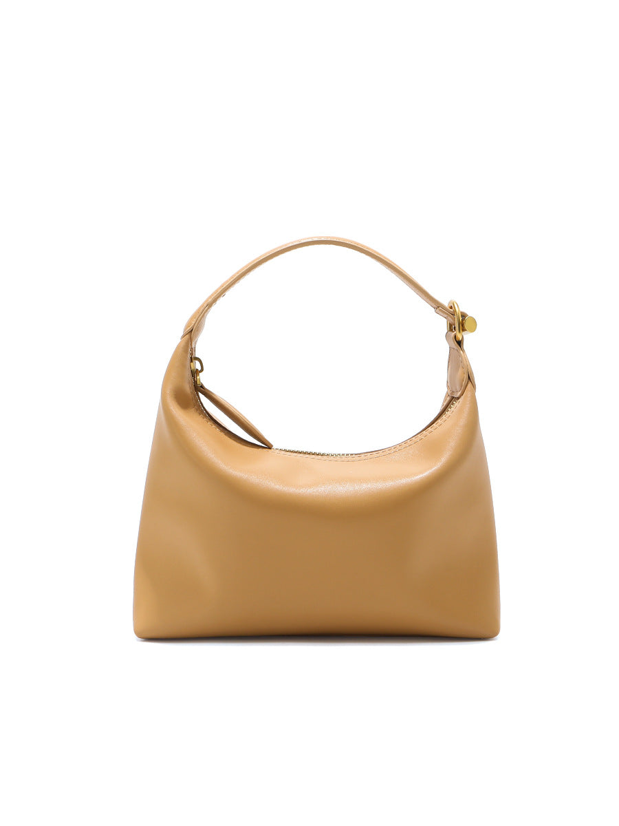 Minority Fashion Early Spring Cowhide Underarm Portable Women's Handbag
