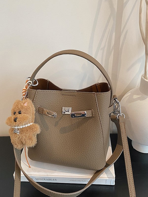 Women's Niche Vintage Fashion Versatile Commute Minimalist Bucket Bag