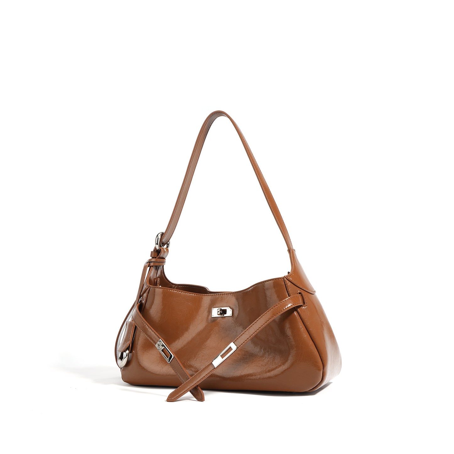 Women's Design Motorcycle Large Capacity Fashion Underarm Handbags