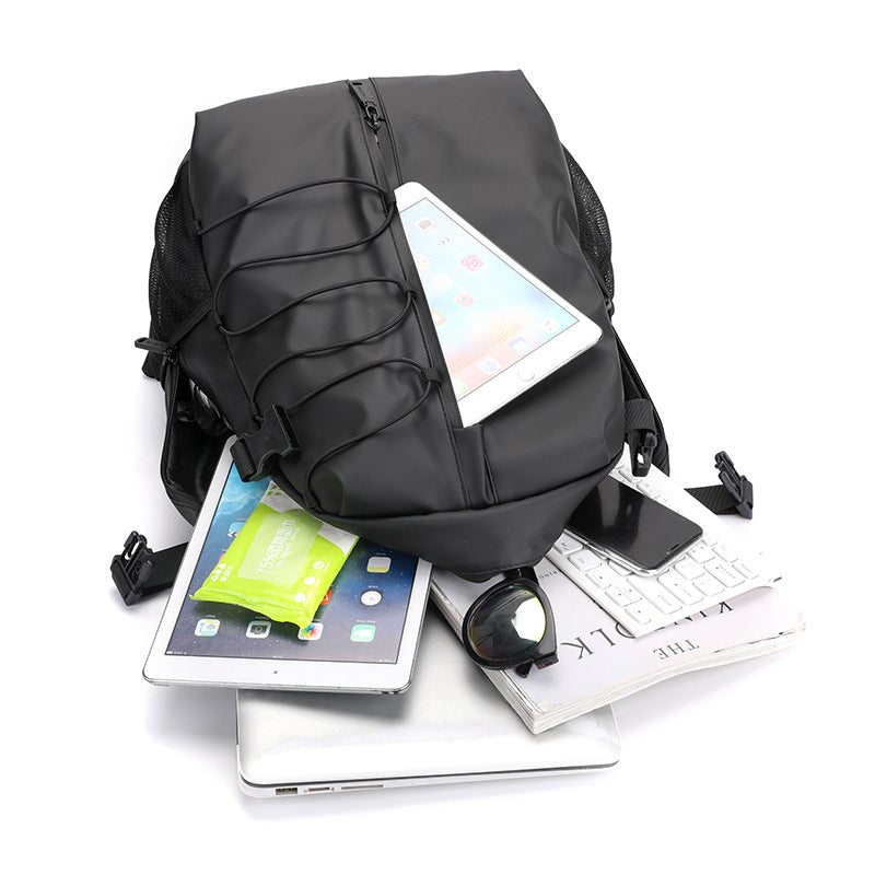 Men's Large Capacity Fashion Simple Business Computer College Leisure Backpack