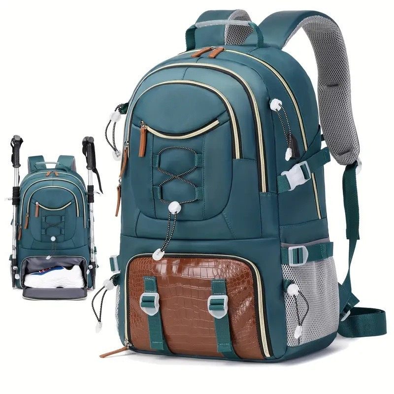 Good-looking Large Capacity High Sense Hiking Oxford Leisure Backpack