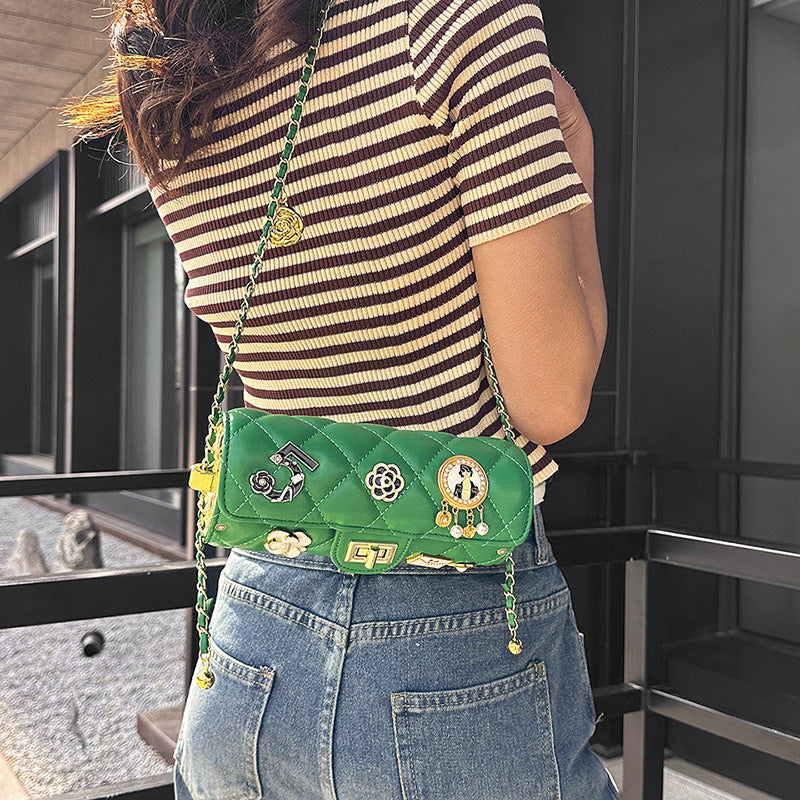 Women's Summer Korean Style Fashion Classic Rhombus Women's Shoulder Bag