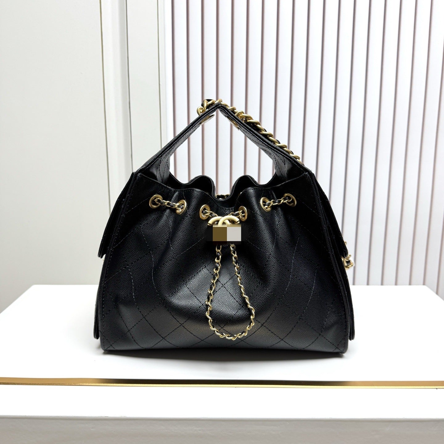 Women's Style Chain Commute Design Diamond Plaid Bags