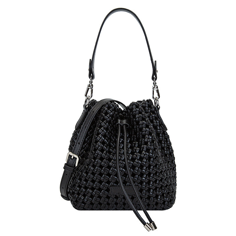 Classic Style Windmill Knot Hand-woven Mini Women's Messenger Bag
